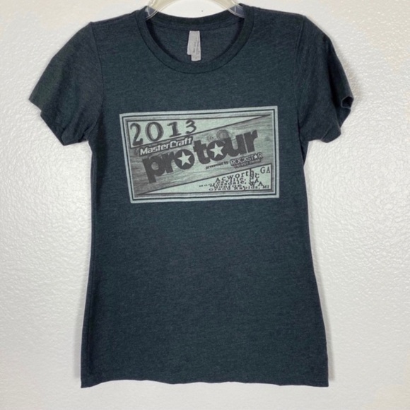 Next Level Graphic Tee Shirt Short Sleeves Gray Size M - Picture 5 of 5